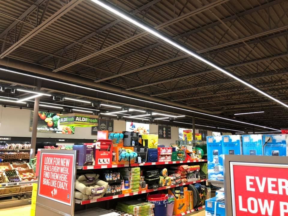 Painting work by Childress Painting at Aldi, Kansas City — photo 4