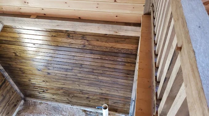 Painting work by Childress Painting at Custom Wood Staining (Residential Home), Overland Park — photo 10
