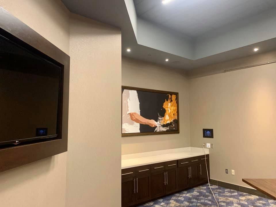 Painting work by Childress Painting at Gordon Ramsay's Steakhouse, Kansas City — photo 9