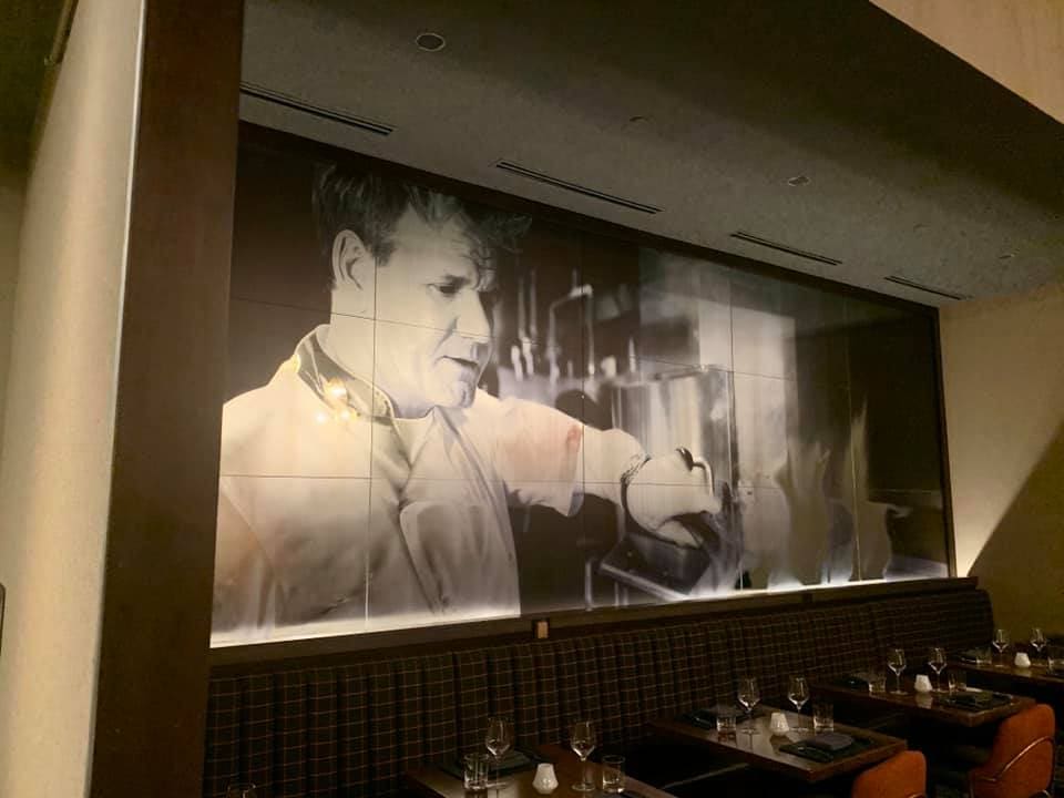 Painting work by Childress Painting at Gordon Ramsay's Steakhouse, Kansas City — photo 12