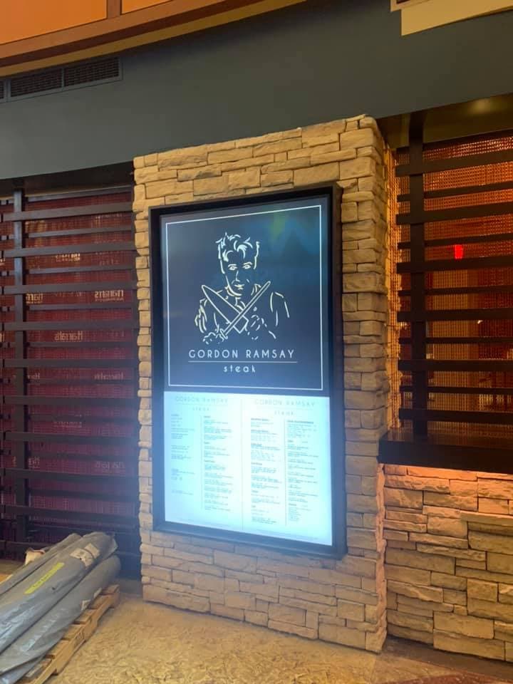 Painting work by Childress Painting at Gordon Ramsay's Steakhouse, Kansas City — photo 14