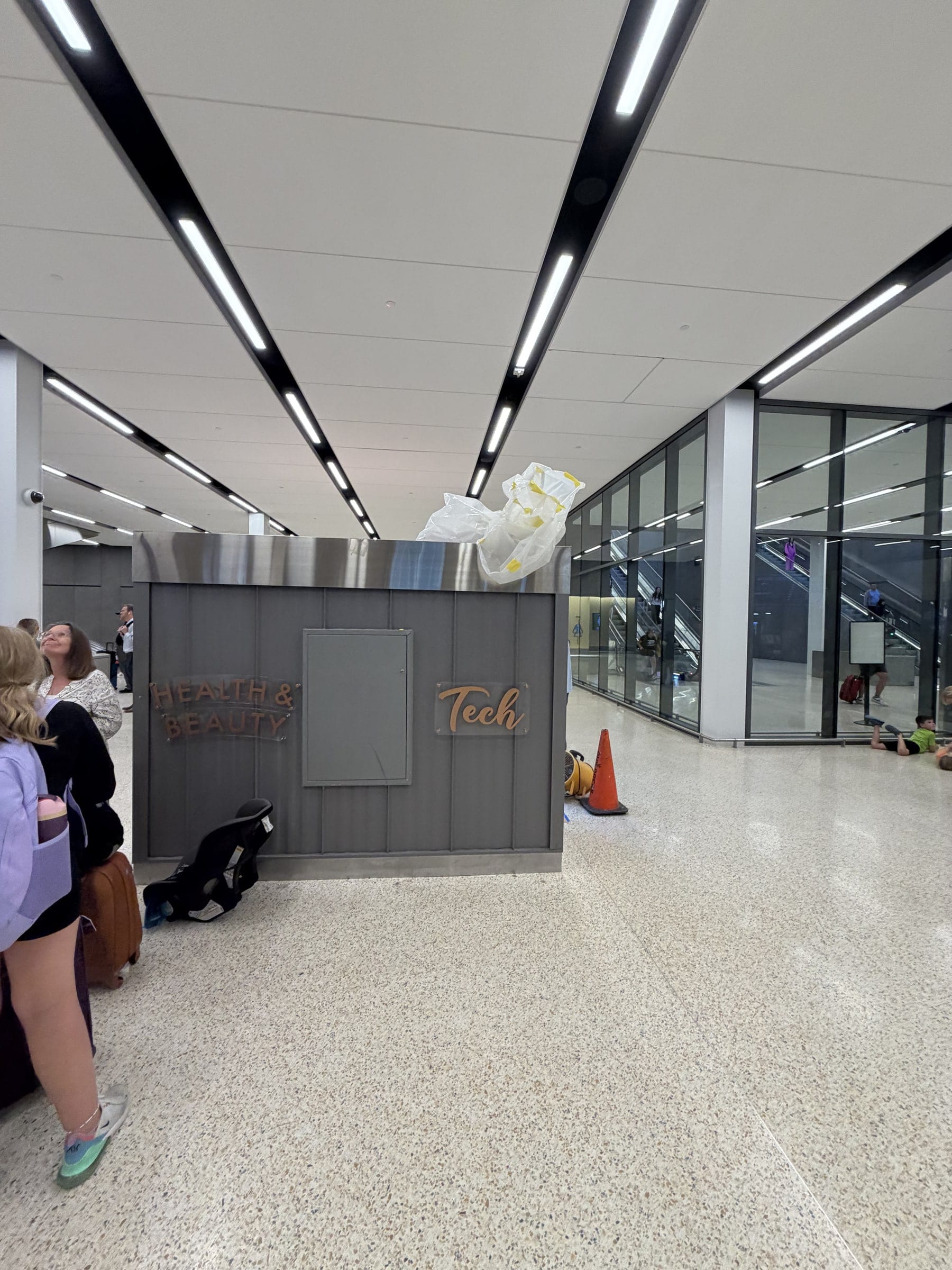 Painting work by Childress Painting at Health & Beauty Tech, Kansas City Airport — photo 3