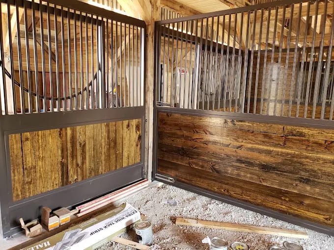 Painting work by Childress Painting at Custom Wood Staining (Residential Home), Overland Park