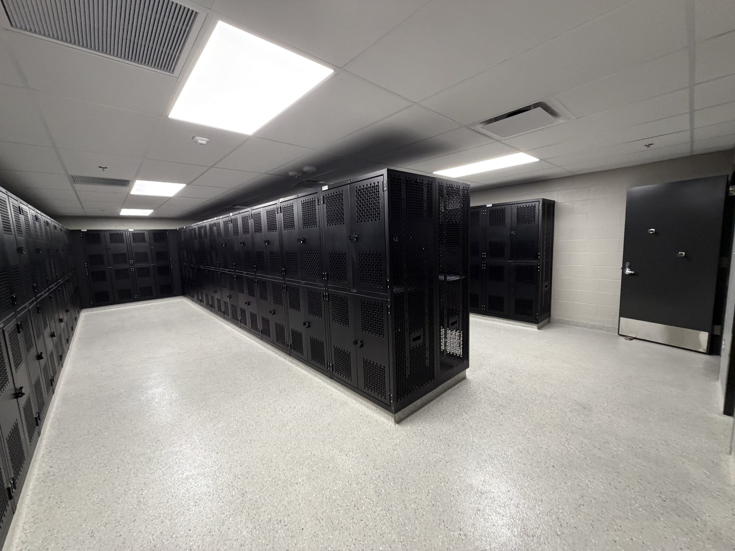 Painting work by Childress Painting at US Army Reserve, Kansas City